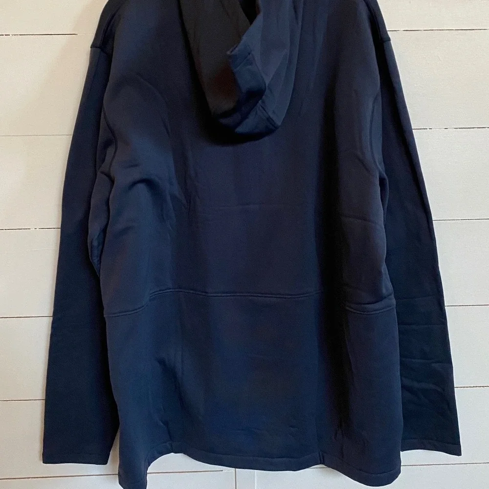 TravisMathew City Cold Weather Collection Zip Up Hoodie Jacket Men's 2XL Navy